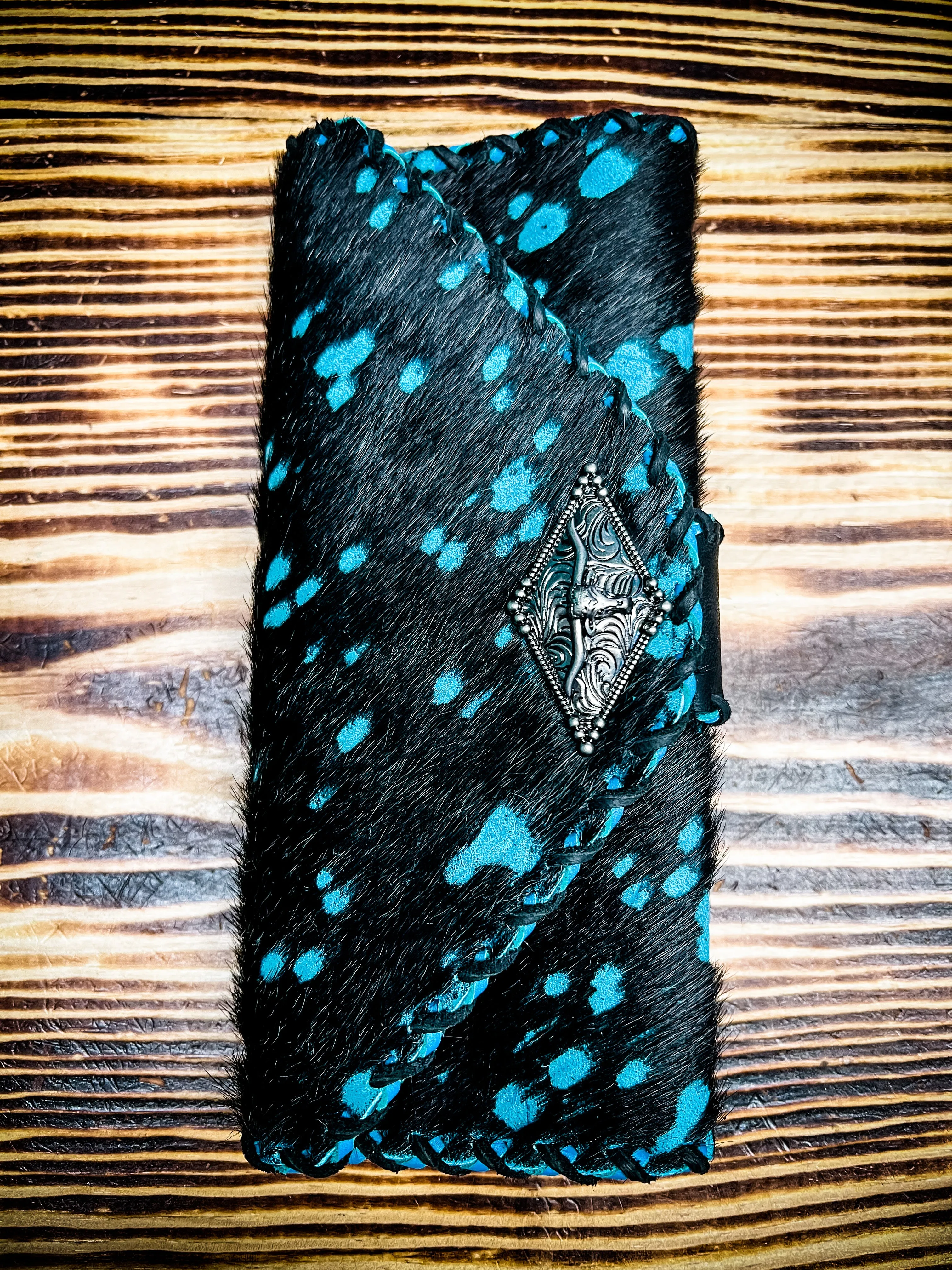 ACD Wallet 1116 Black & Turquoise