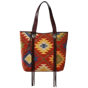 Ariat Ladies Brynlee Red Aztec Conceal Carry Tote Bag A770011897