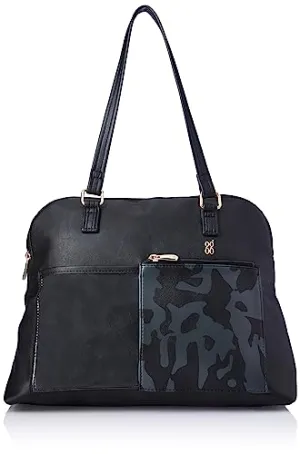 Baggit Women's Bowling Handbag - Large (Black)