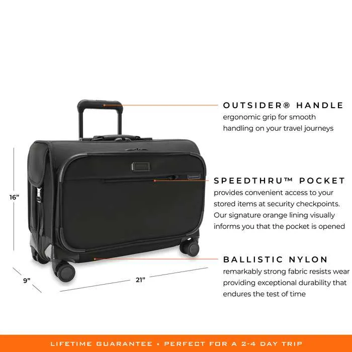 Baseline Wide Carry-on Garment Spinner