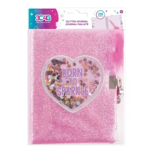 Born To Sparkle Glitter Journal