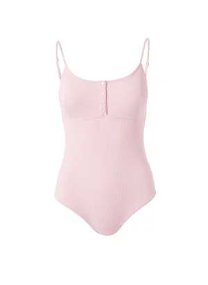 Calabasas Ribbed Blush Swimsuit