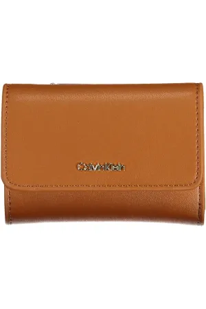 Calvin Klein Brown Polyethylene Women Wallet