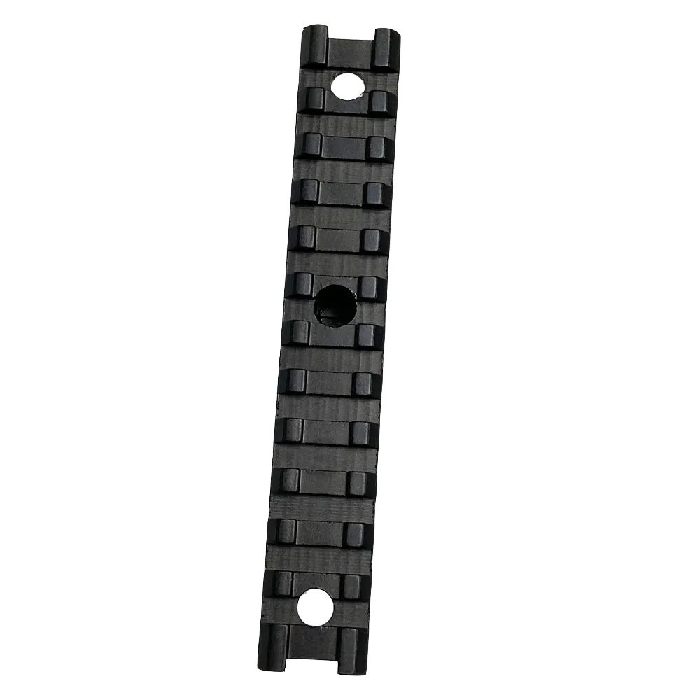 Carry Handle Rail Mount, 12 Slots Fits Picatinny/Weaver Rail, with Stanag and Weaver Dimensions