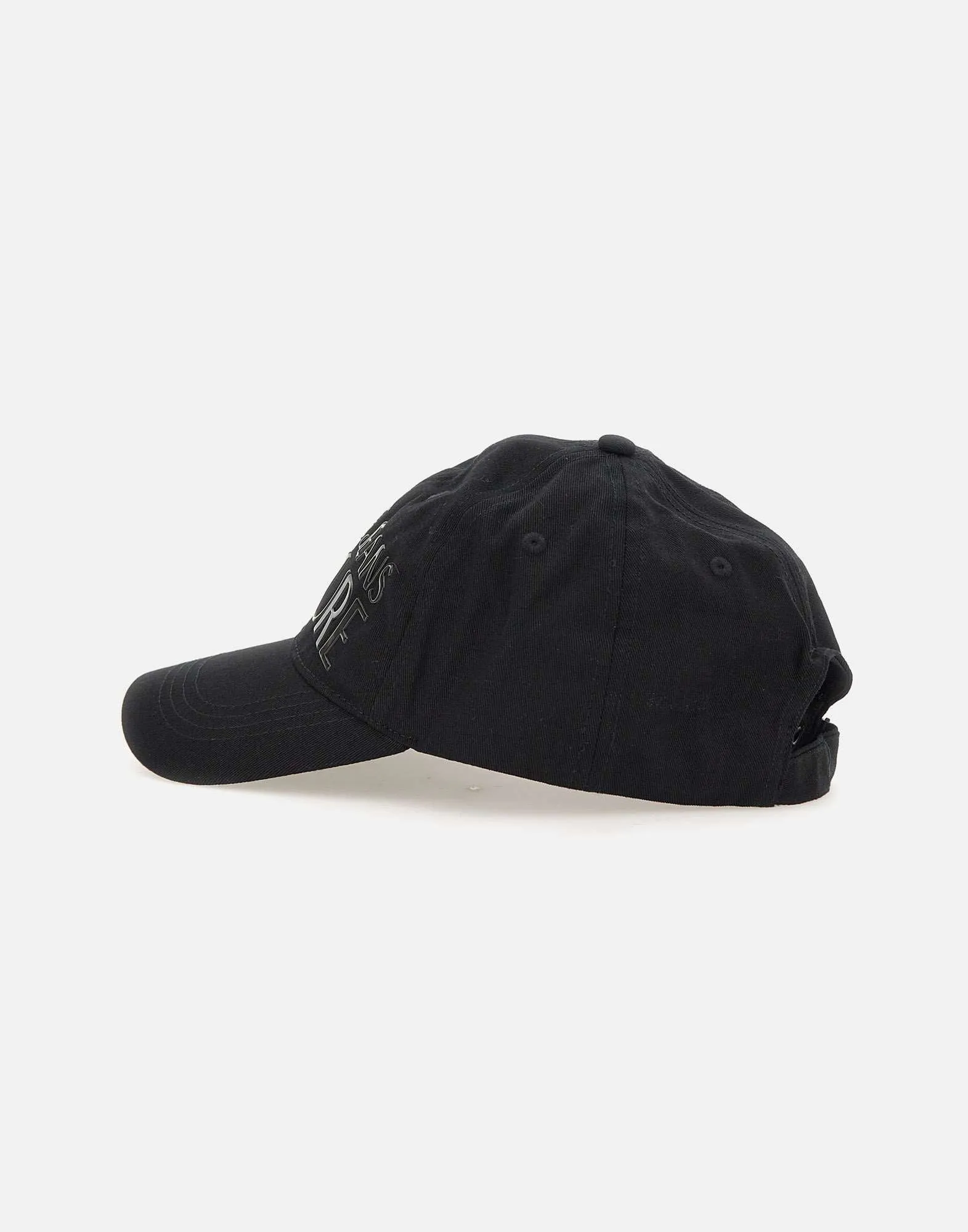 Cotton Baseball Cap with Maxi Logo