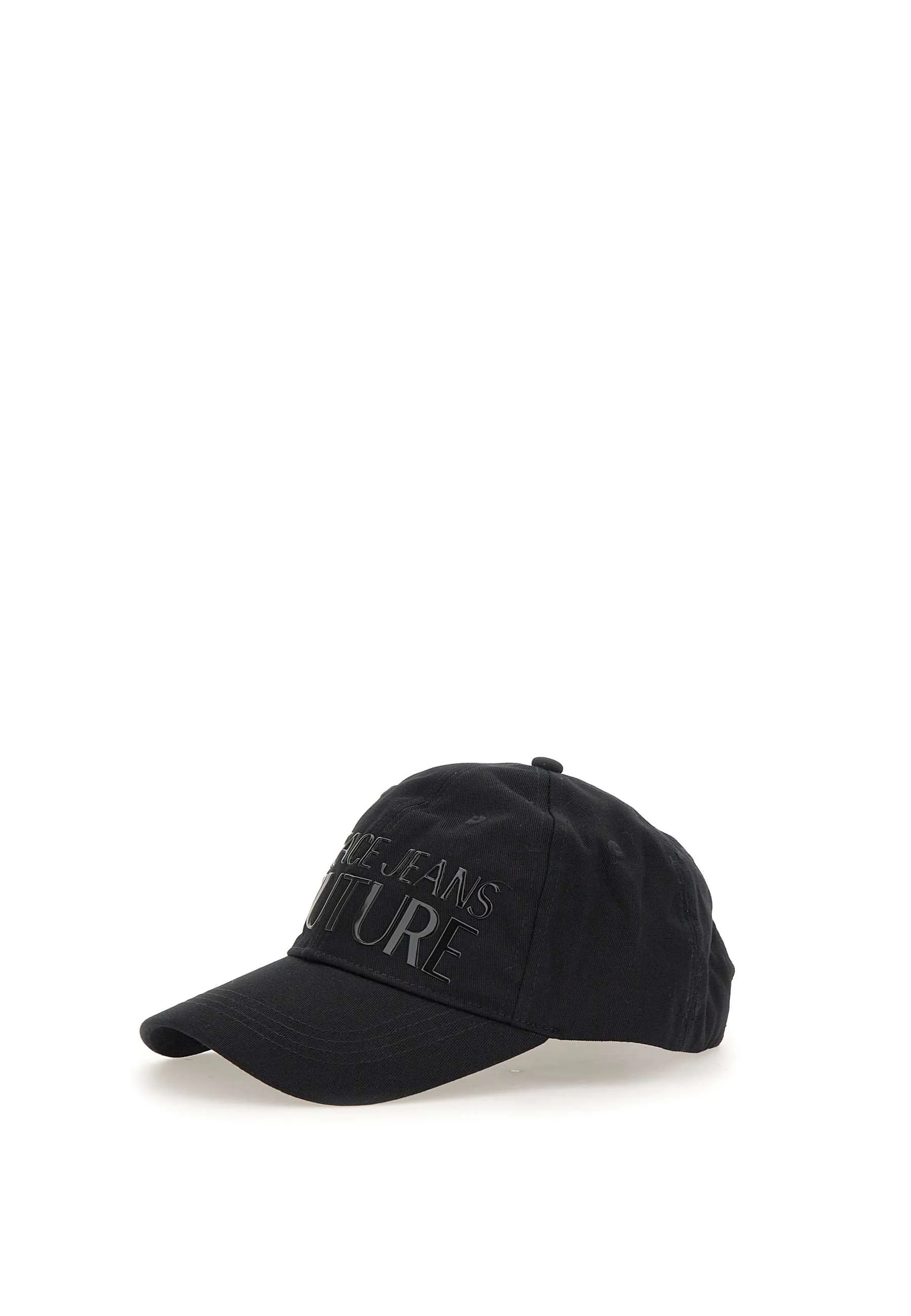 Cotton Baseball Cap with Maxi Logo