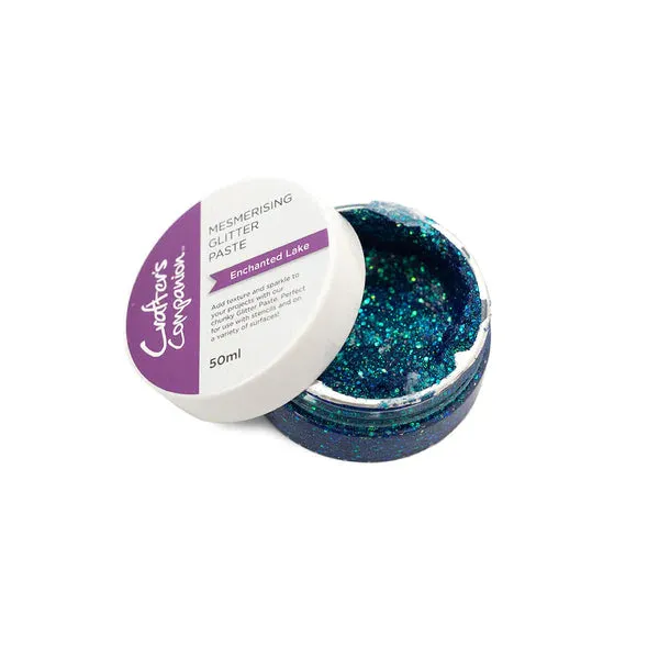 Crafter's Companion Mesmerizing Glitter Paste - Enchanted Lake*