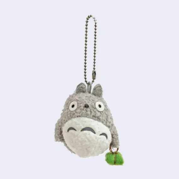 My Neighbor Totoro - Totoro w/ Sack Plush Charm Keychain