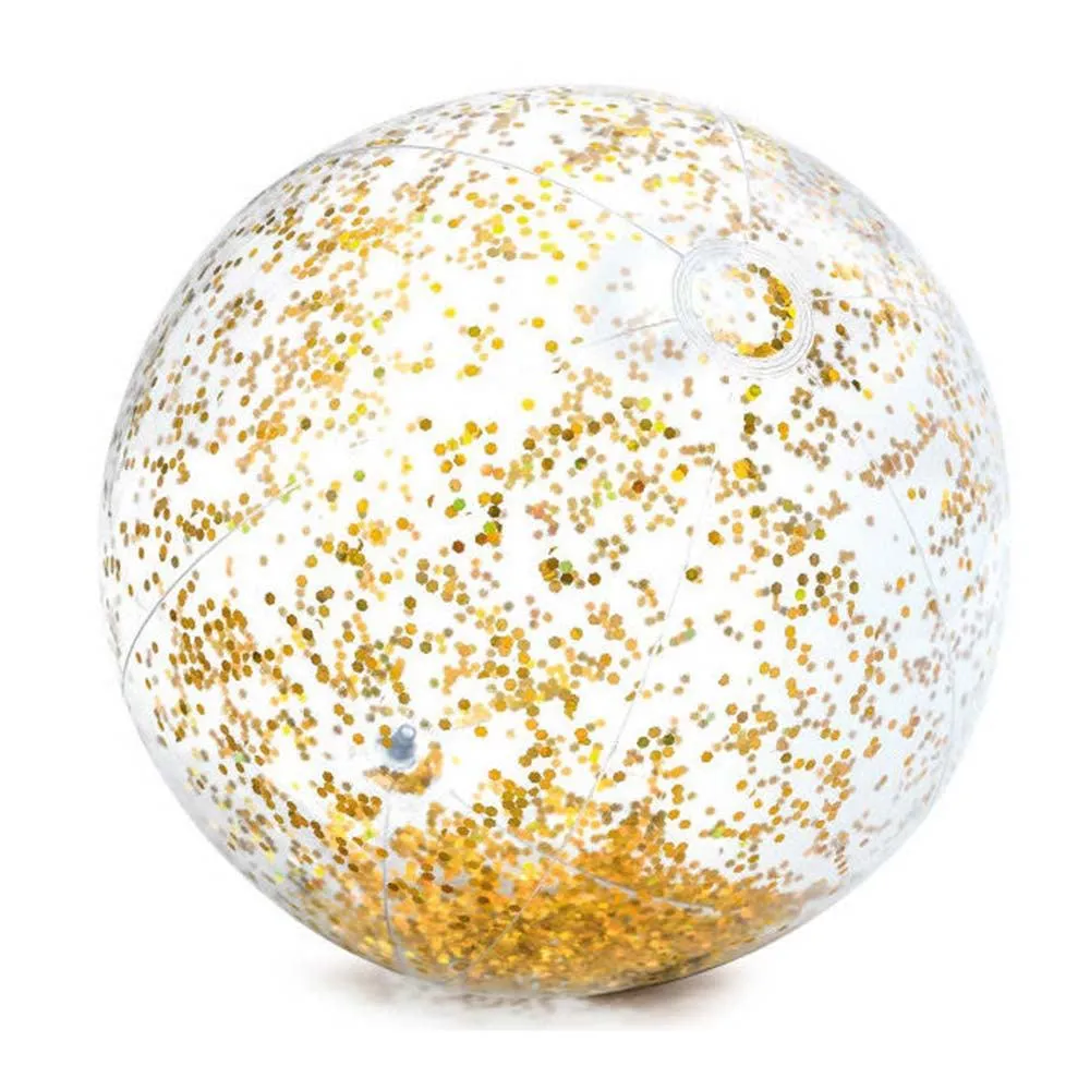 (NET)Intex Transparent Glitter Beach Balls