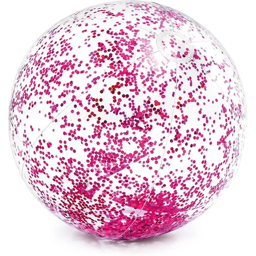 (NET)Intex Transparent Glitter Beach Balls