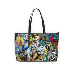 PU Leather Shoulder Bag- Marilyn