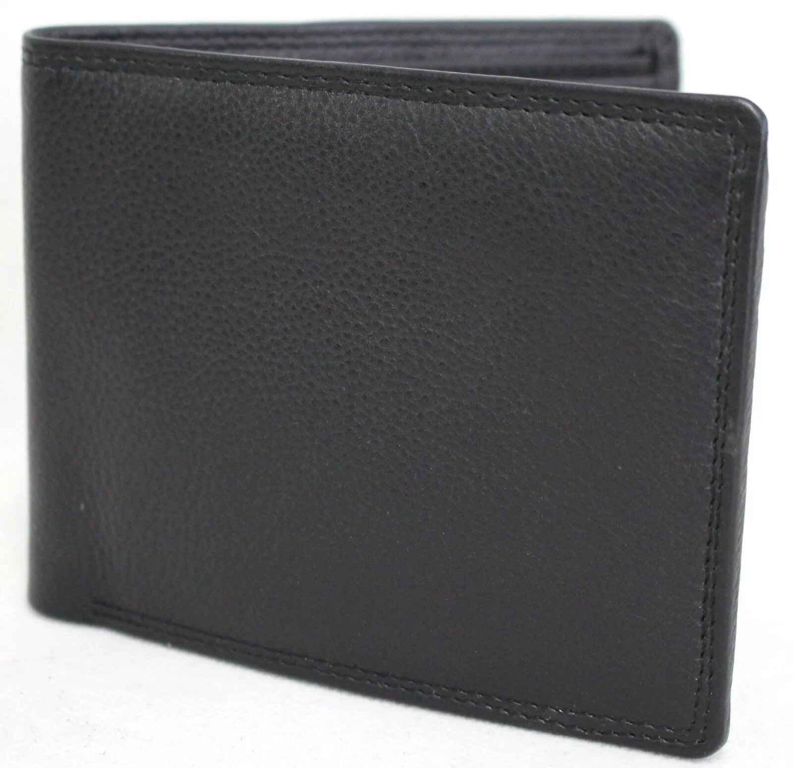 Quality Leather Wallet. Colour: Black. FREE KEY CHAIN. Style No: 11022. Hide & Chic