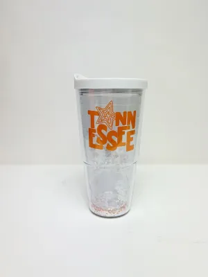 TN Orange Glitter Tumbler