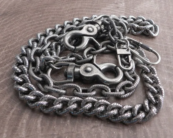 Wallet Chain Smooth Leash & Link Hack Double Long